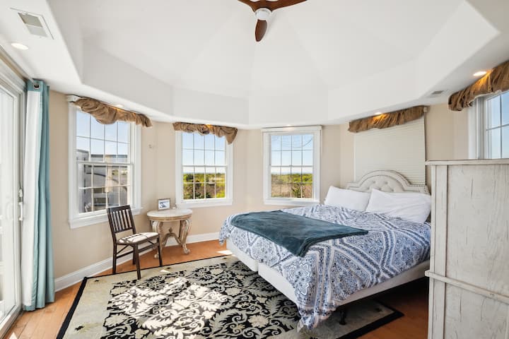 חדר שינה 2 - קומה שלישית - נופים נהדרים