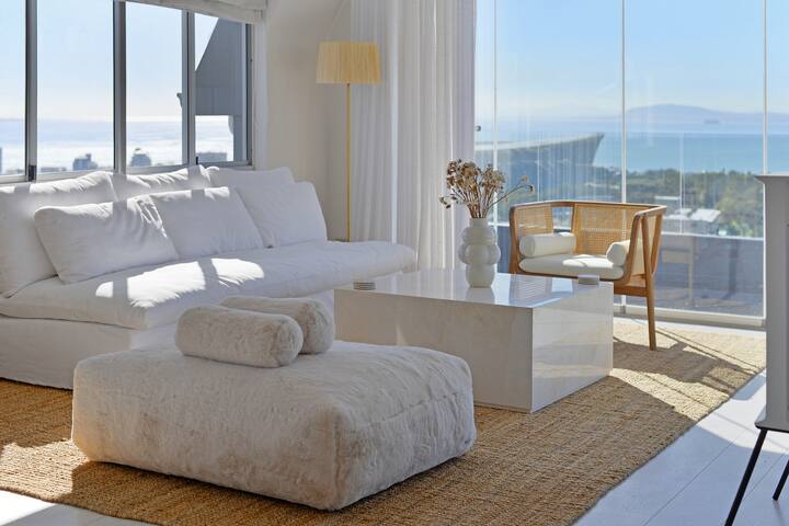 Penthouse with 180° Sea Views & Private Deck