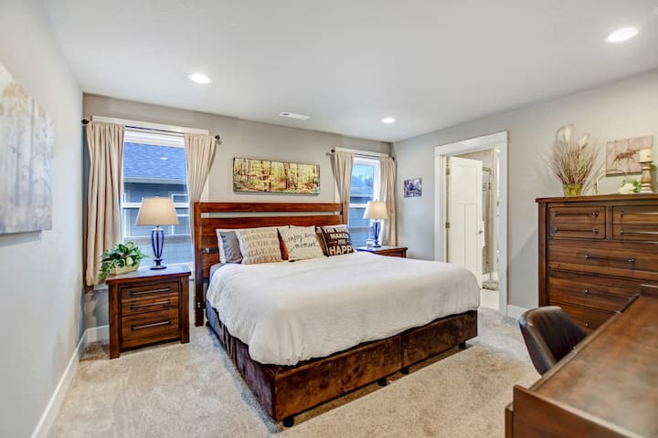 Hlavná spálňa a kúpeľňa