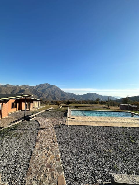 Spectacular plot in the Andes Mountains