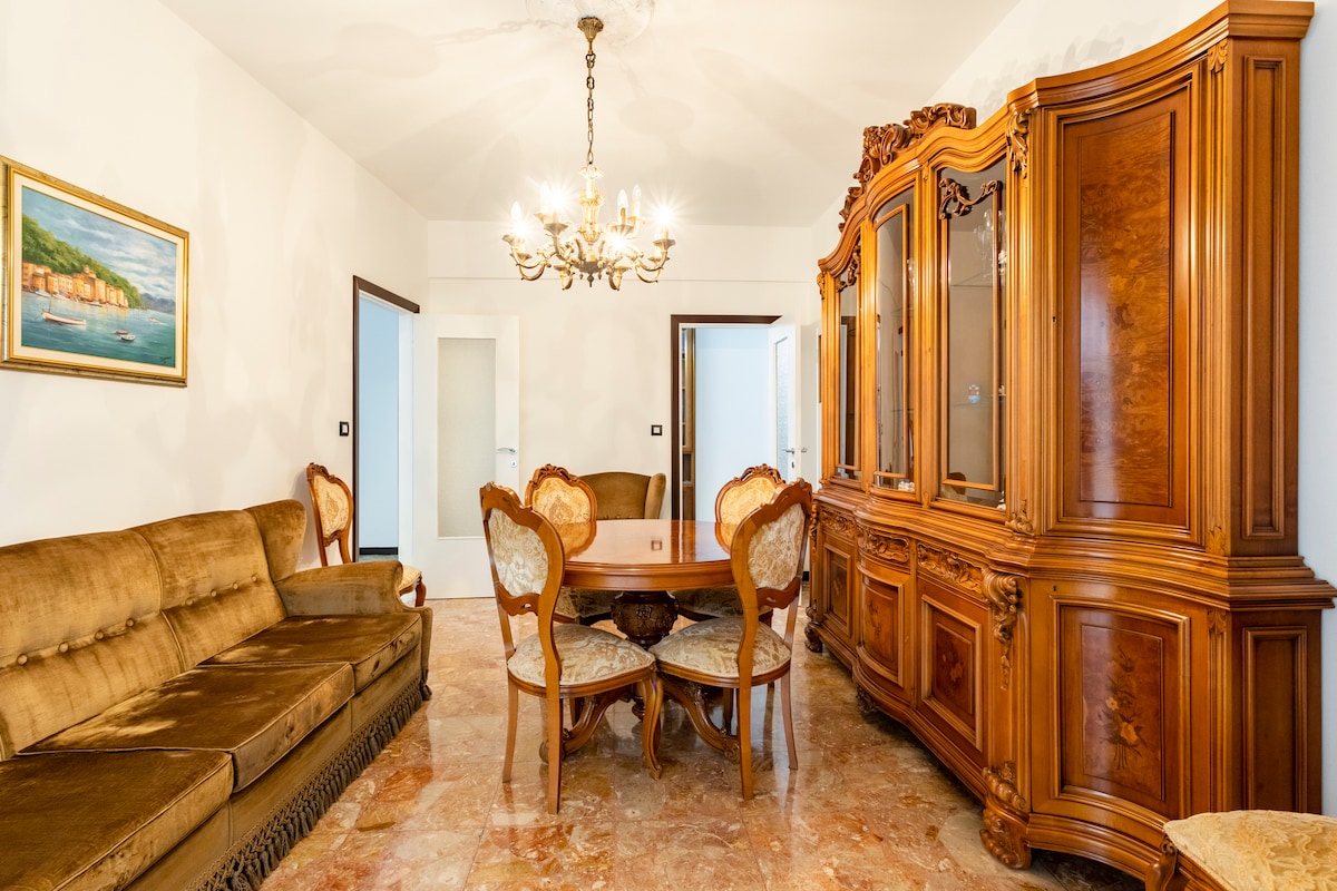 Top performing Airbnb: Perfect for all seasons for families/friends in Rapallo