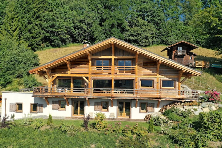 Extraordinary View Of Mont Blanc-spa In A Peaceful Setting - Sallanches