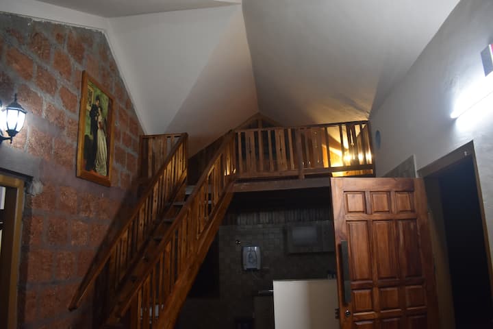 pasos para llegar al ático