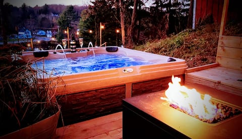 Successful Airbnb property: The Muskoka River Chalet - The King's Den in Bracebridge