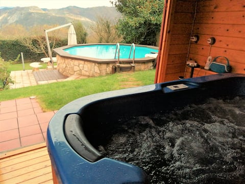Glazed Hot tub, sauna & gym · Oviedo 5 minutes