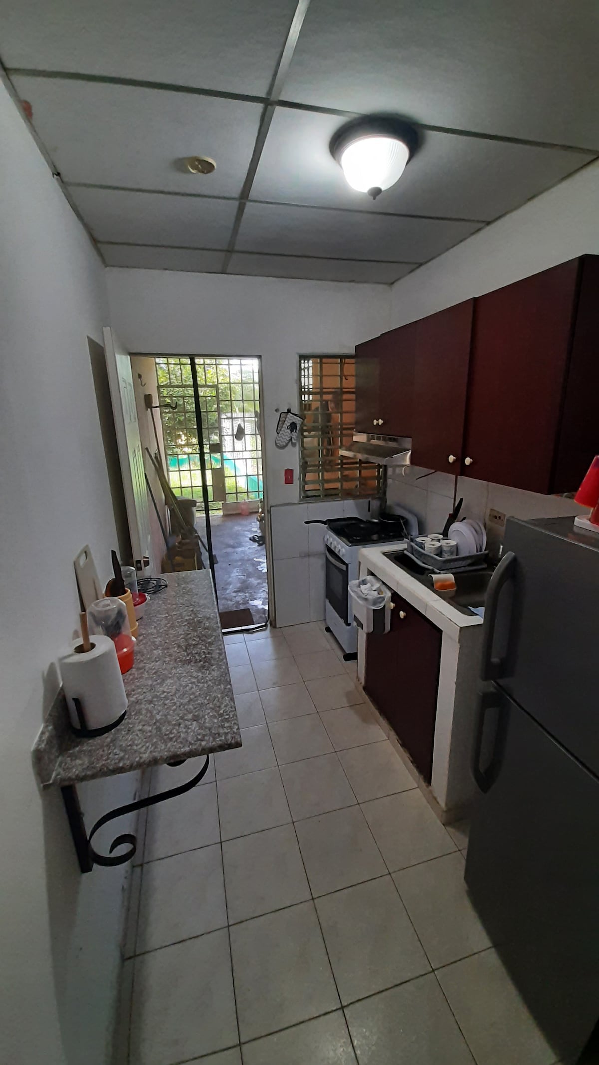 Cooking area. at Habitación #1 Colibrí in David