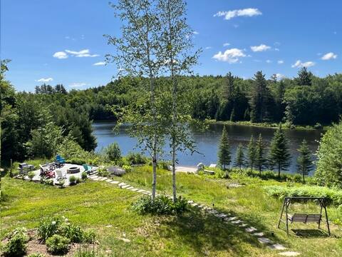 Private Lake - Gym - Sauna Hot Tub - Fire Pit