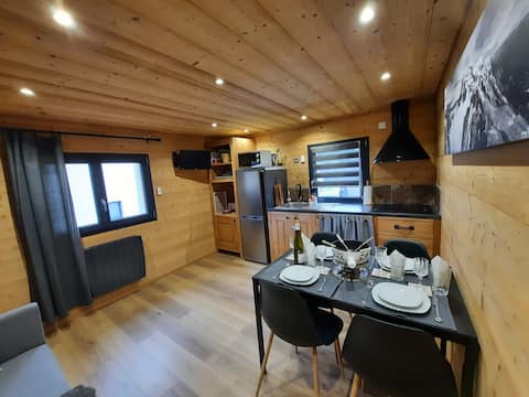 Cozy apartment, chalet style and perfectly located