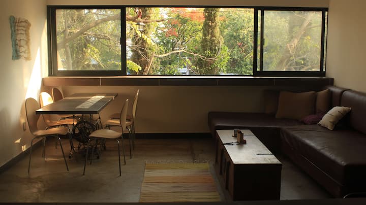 Beautiful New Design Apartment In A Private Street - Oaxaca, Mexico