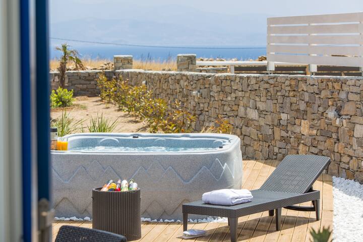 Villa Maritina 4villas 19pax 4pools+Jacuzzi Paros