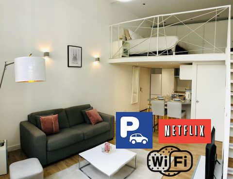 COSY DUPLEX CLAUSSAT+ PARKING