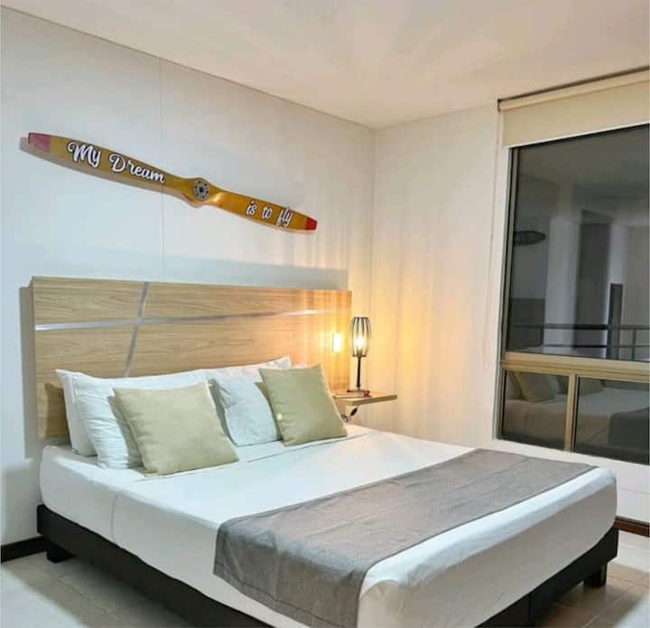 Apt pink area, cafes, great view Apartments for Rent in Pereira