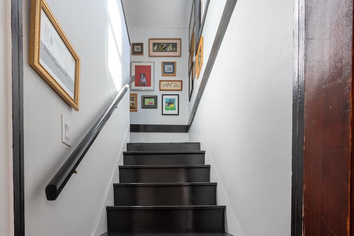 Stairwell to 3rd Floor Family/Game Room