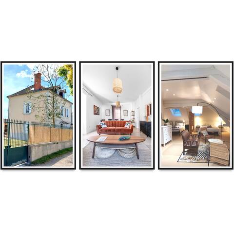 Design and cosy loft, garden and parking