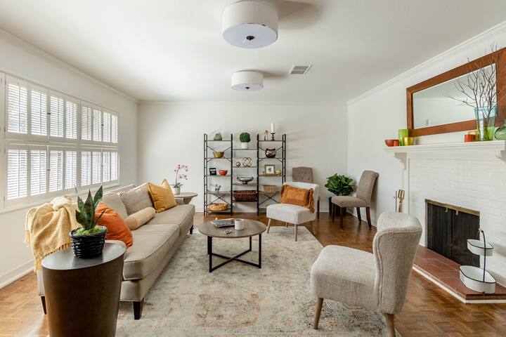 Charming, spacious, cozy 4BR near Stanford