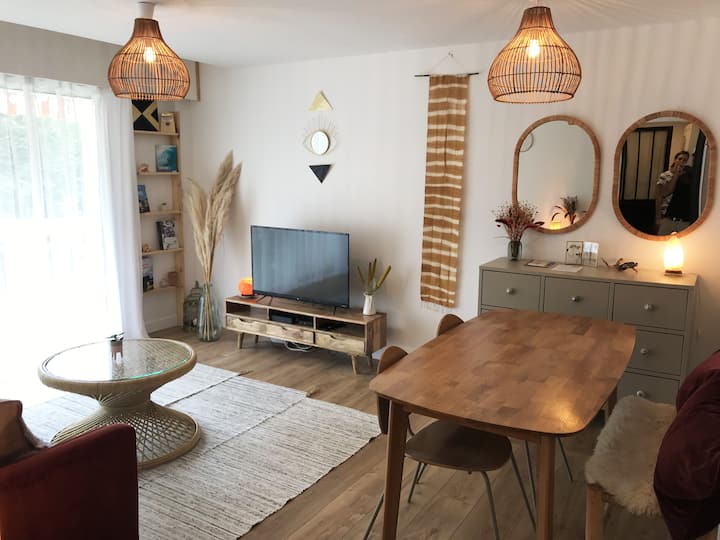 Appartement T2 à Biarritz - Piscine Tennis  Parc - Tarnos