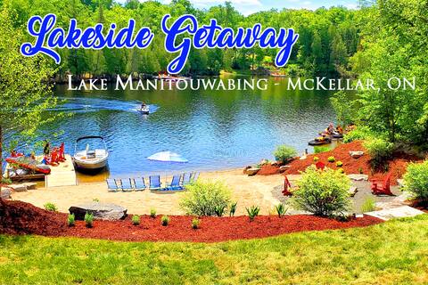 Newly Renovated w/beach! Unwind @ Lakeside Getaway
