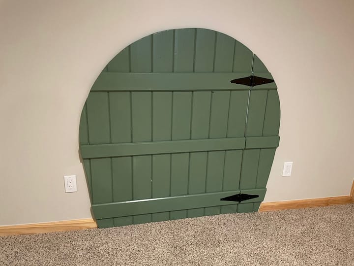 Mlango wa chumba cha burudani