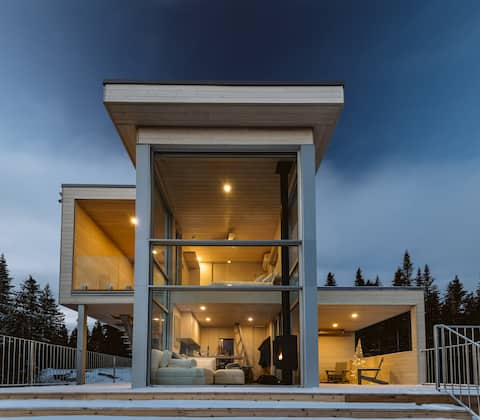Quartz - Panoramic View With Spa Near Quebec City