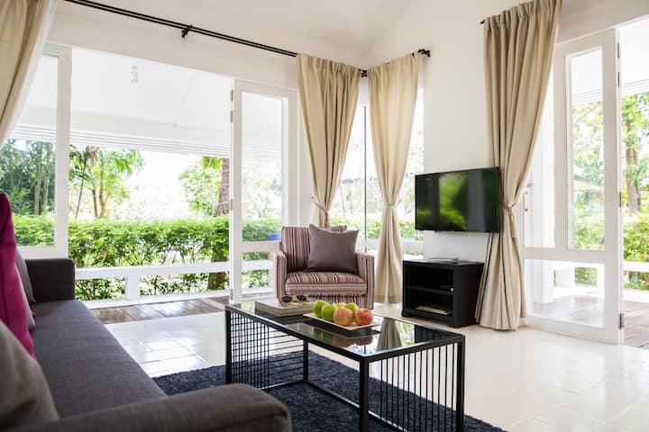 Tropical Escape Sunset Ocean Cottage Big Buddha - Ko Samui