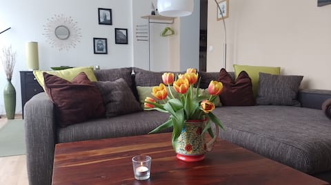 Erfolgreiche Airbnb-Immobilie: Cozy apt close to US military bases, WiFi/parking in Kaiserslautern