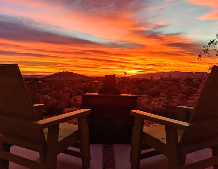 Mesa Vista Hilltop Cabin : Amazing Views & Hot Tub