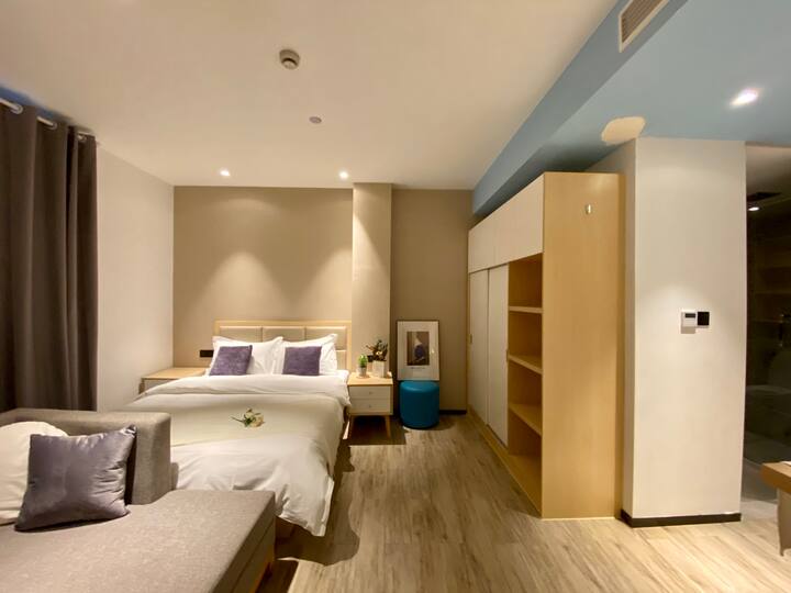 【闻喜而来】宽敞！超适合长租！近上海大学❤步行可到1号线/地铁直达上海火车站/人民广场/徐家汇