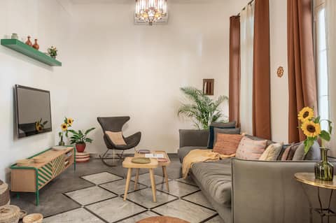 Heritage apartment in Mar Mikhael with garden