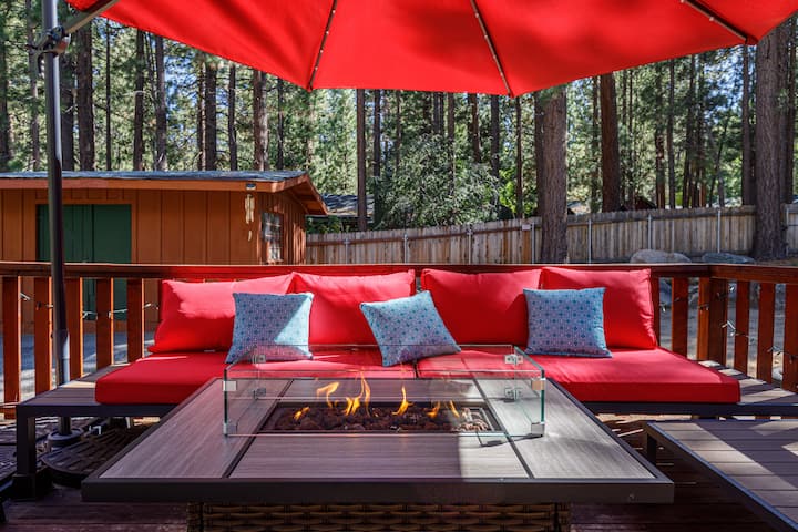 Large Snowman House + Ski + Village + Lake 4 Fun! - Big Bear Lake