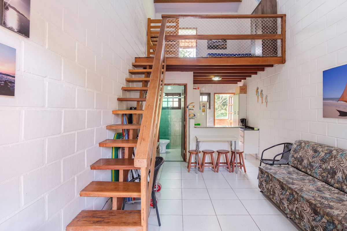 Vista de entrada no apartamento 