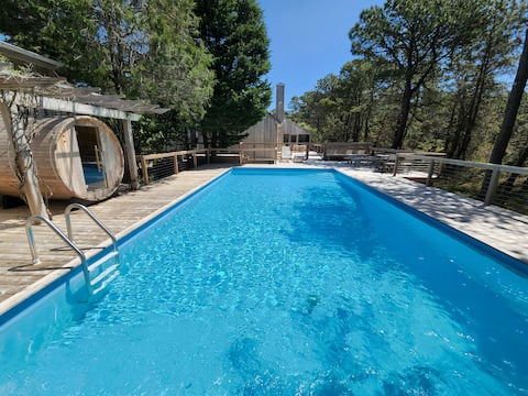 South of Hwy Beach House with Pool & Walk to Beach