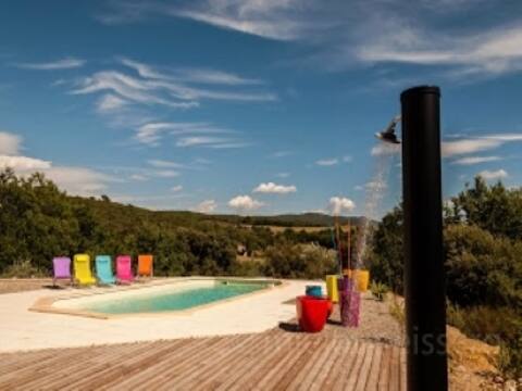 Villa Provence, HOT TUB, private pool. LOU VENT DOU SOULEU