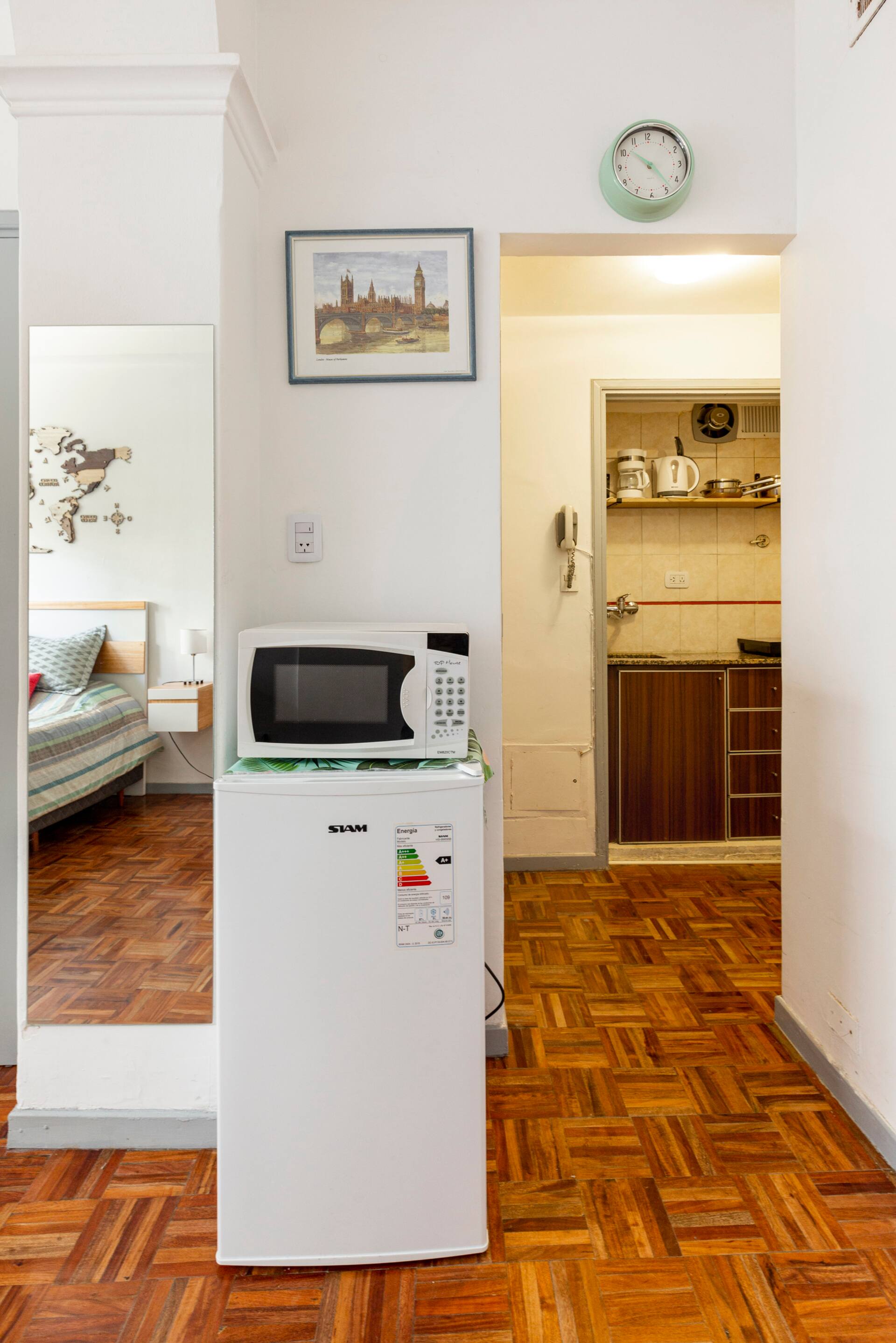 Departamento monoambiente en Recoleta