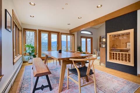Serene Mountain Cabin with Private Pond & Hot Tub
