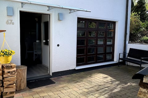 At ground level apartment in a quiet location