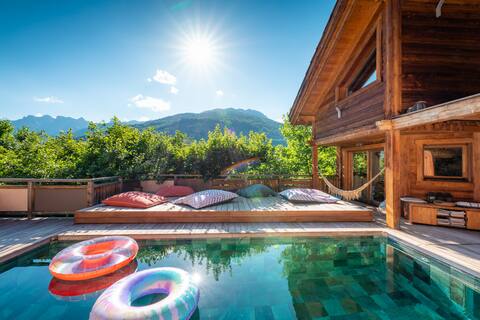 Serre-Chevalier, cinema sauna jaccuzi, summer pool