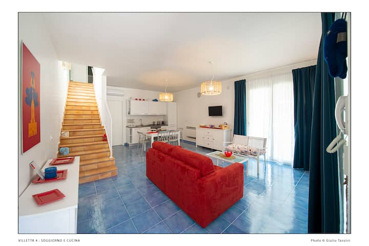 Villetta 4 - Soggiorno e cucina