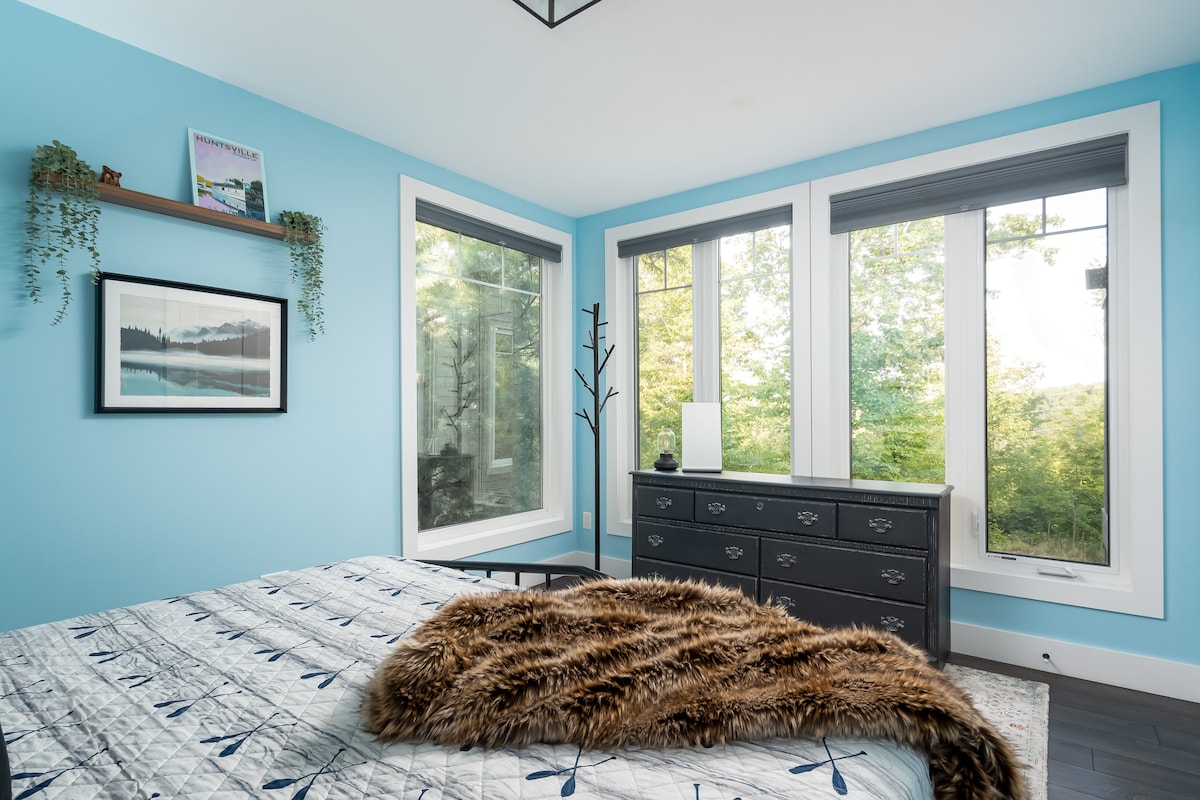 Enjoy the views from the second bedroom.