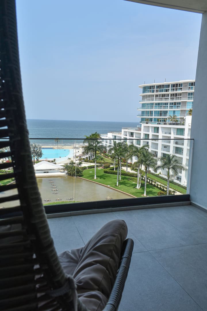 The best view of the development Condominiums for Rent in Nuevo