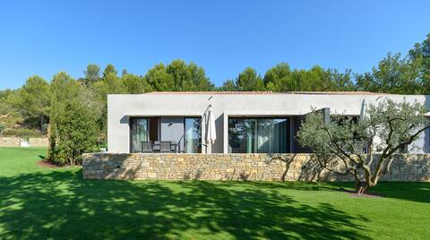 Lodge 2 with vineyard views