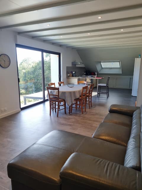 Gîte de l'Auche, on the farm 6 to 8 people