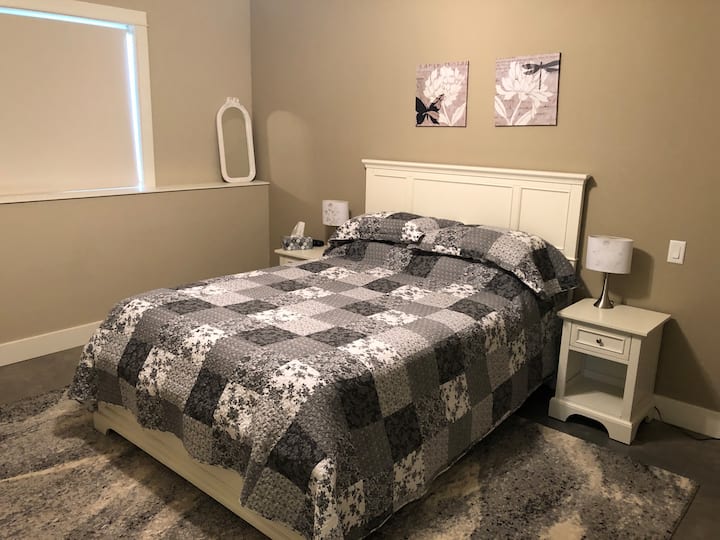 The main floor master bedroom has its own ensuite.