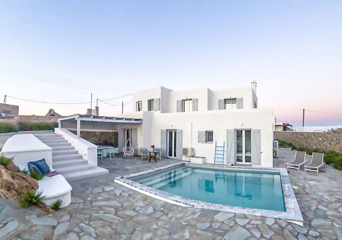 Unique Sea View Mykonos Villa