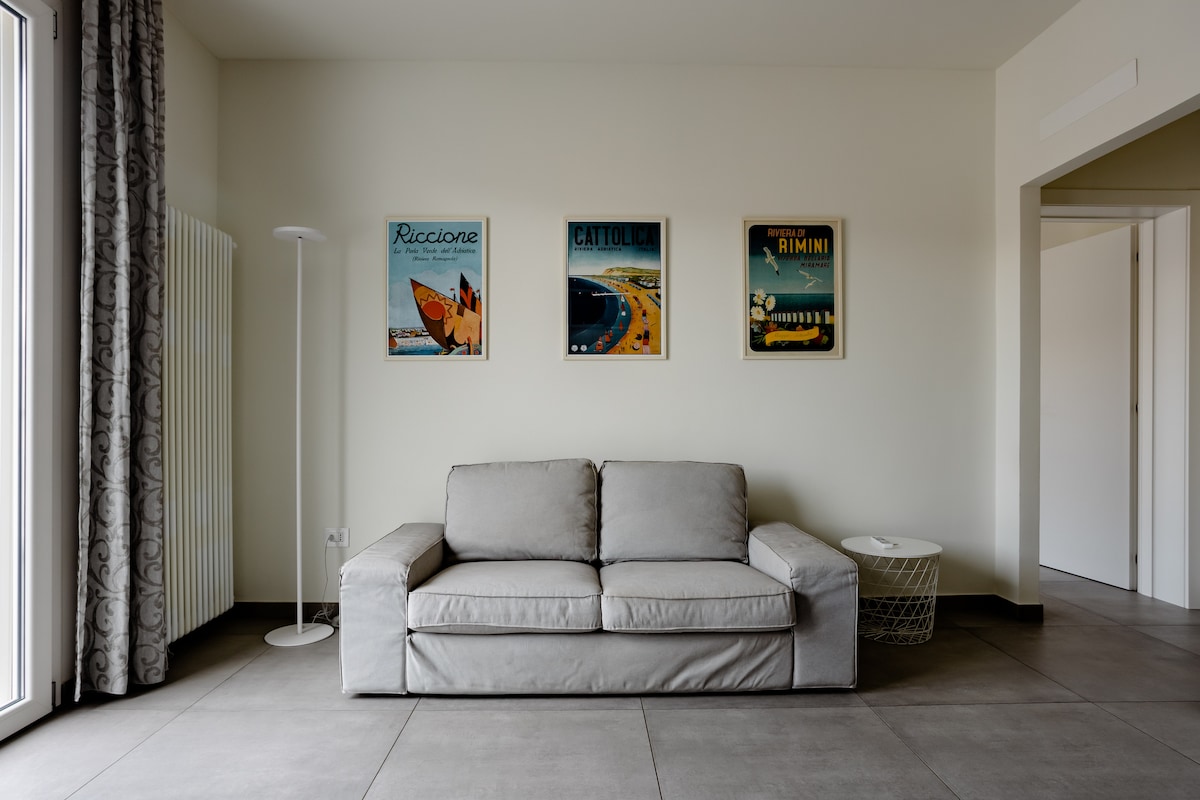 Successful Airbnb property: In the heart of Marina Centro apartment for families in Rimini