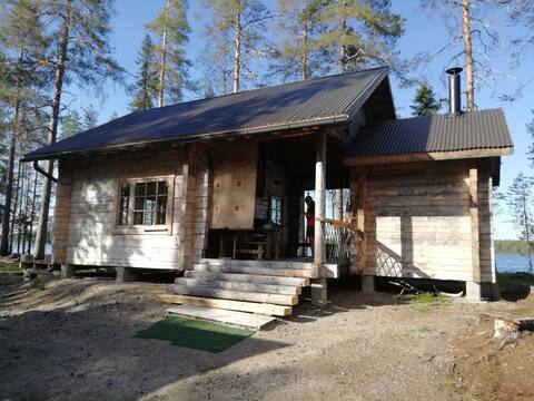 25m2 Pelkka Log Cabin+ Loft and Sauna