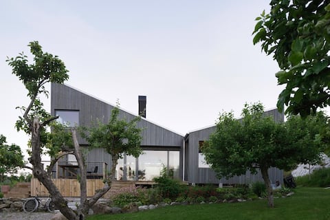 Summer house by Malö streams