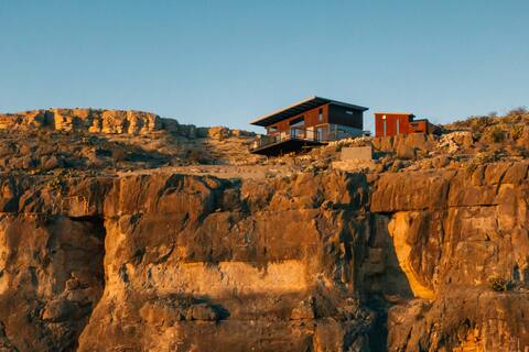 The Perch • Off-Grid, Modern Cliff House