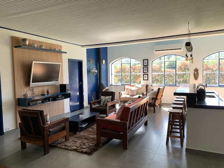 5 Suites - Casa De Campo - Fazenda Em Serra Negra - Serra Negra
