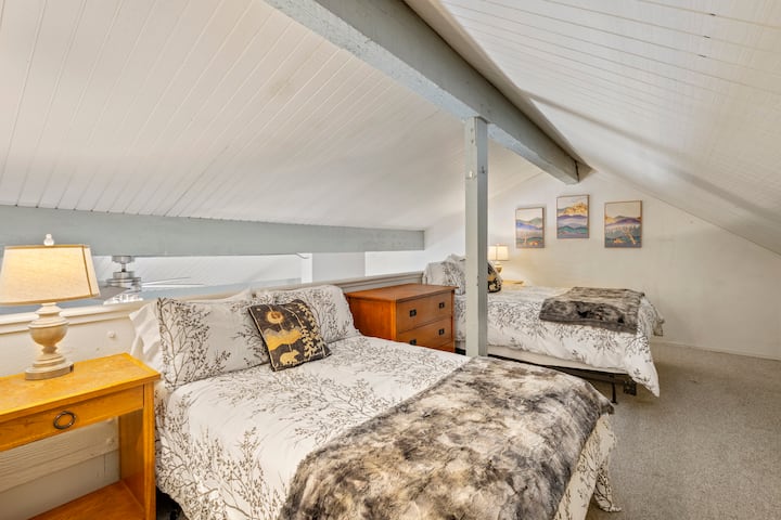 Loft con 1 letto matrimoniale e 1 matrimoniale 