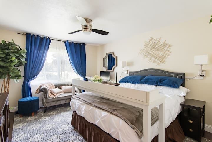 Dhomë gjumi Master w/Krevat dopio "queen"